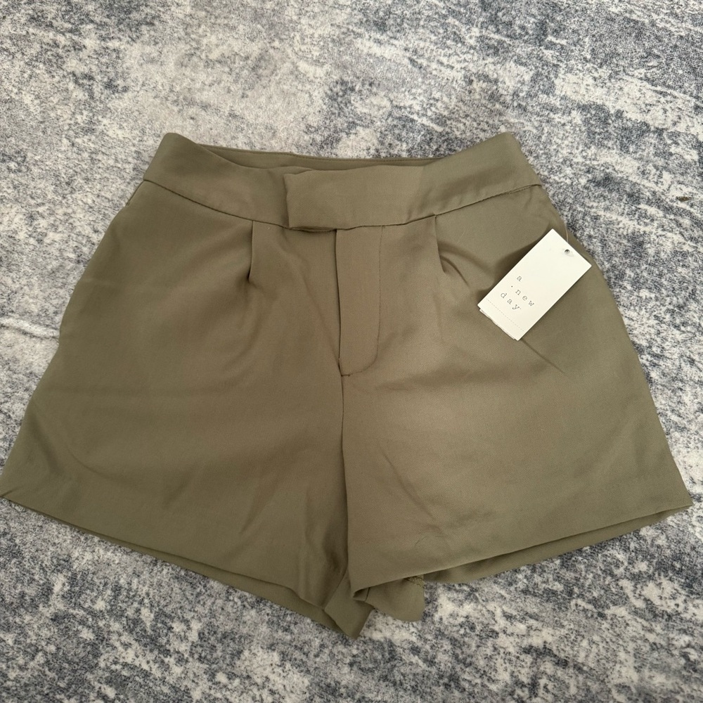 New with tags green dress short A New Day